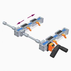 Spindelantrieb Portal